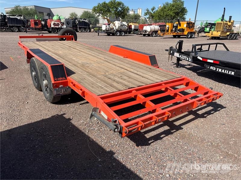 STC KLB18T-14BT 18 ft T/A Equipment Trailer Auto pārvadāšanas treileri