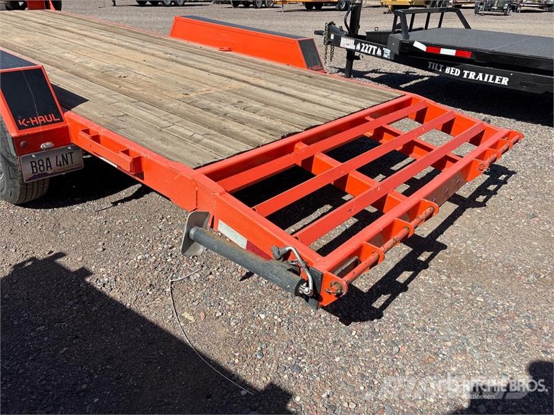 STC KLB18T-14BT 18 ft T/A Equipment Trailer Auto pārvadāšanas treileri