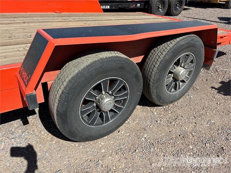 STC KLB18T-14BT 18 ft T/A Equipment Trailer Auto pārvadāšanas treileri