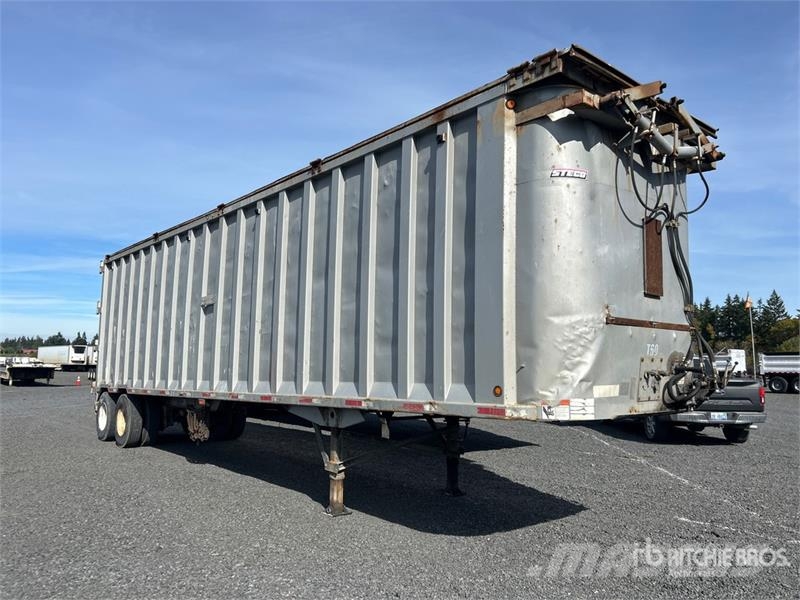 Steco SW040101 40 ft T/A Moving Floor Refuse Trail Other semi-trailers