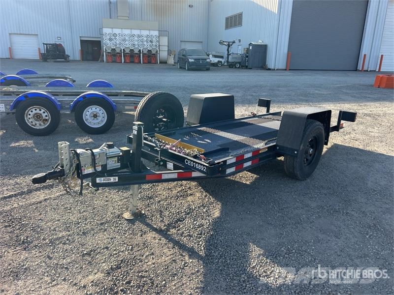 Steelpoint E510H 10 ft T/A Tilt Deck Trailer 低架裝載車