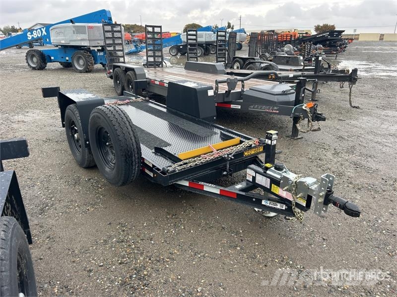 Steelpoint T412H 12 ft S/A Tilt Deck Trailer 低架裝載車