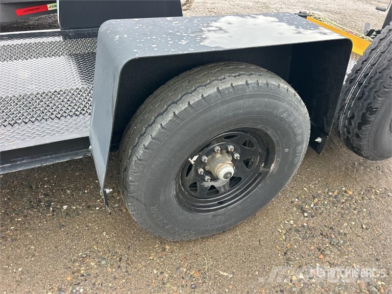Steelpoint T412H 12 ft S/A Tilt Deck Trailer 低架裝載車