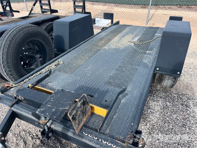 Steelpoint T412H 12 ft T/A Tilt Deck Trailer لوادر منخفضة
