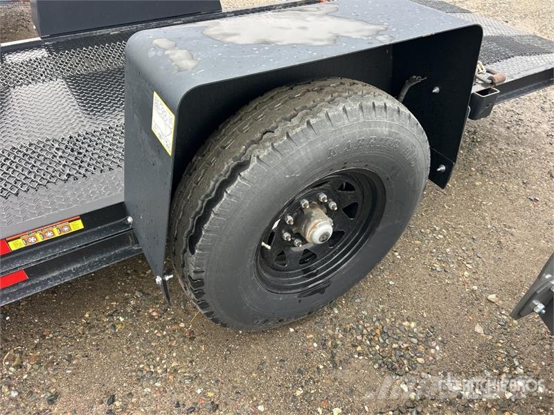 Steelpoint T412H 12 ft S/A Tilt Deck Trailer 低架裝載車
