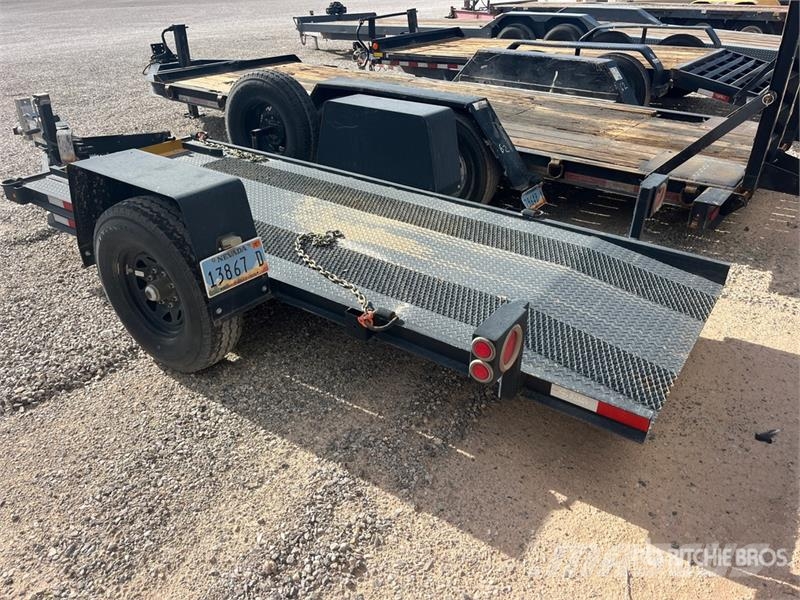 Steelpoint T412H 12 ft T/A Tilt Deck Trailer لوادر منخفضة