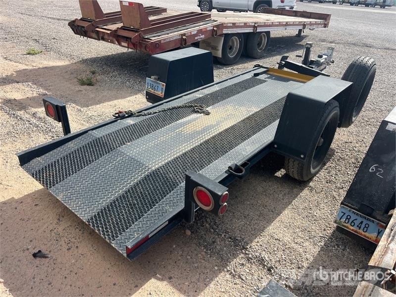 Steelpoint T412H 12 ft T/A Tilt Deck Trailer لوادر منخفضة