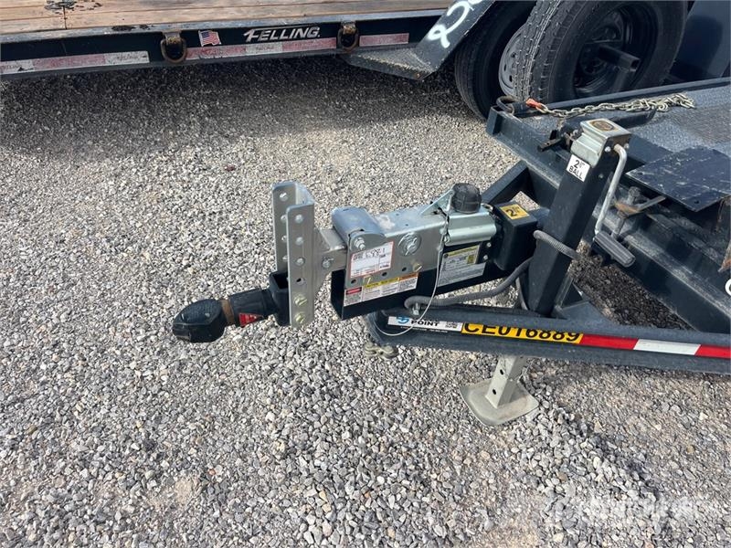 Steelpoint T412H 12 ft T/A Tilt Deck Trailer لوادر منخفضة