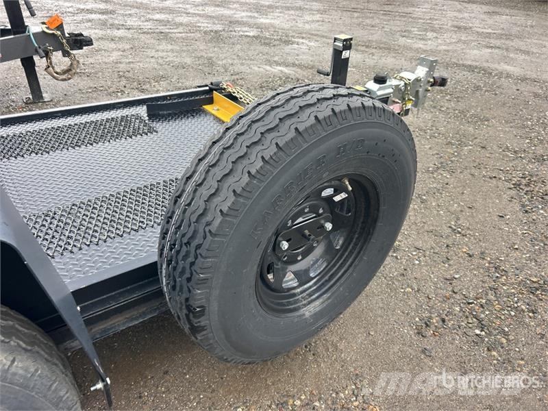 Steelpoint T412H 12 ft S/A Tilt Deck Trailer 低架裝載車