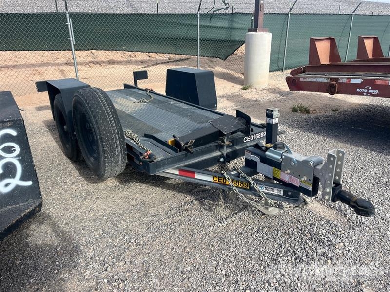 Steelpoint T412H 12 ft T/A Tilt Deck Trailer لوادر منخفضة