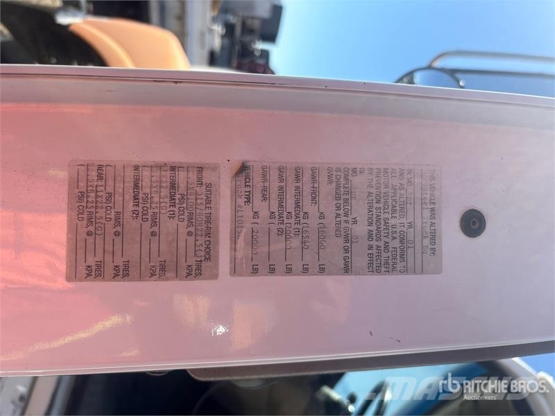 Sterling 4x2 Water Truck Autocisterne
