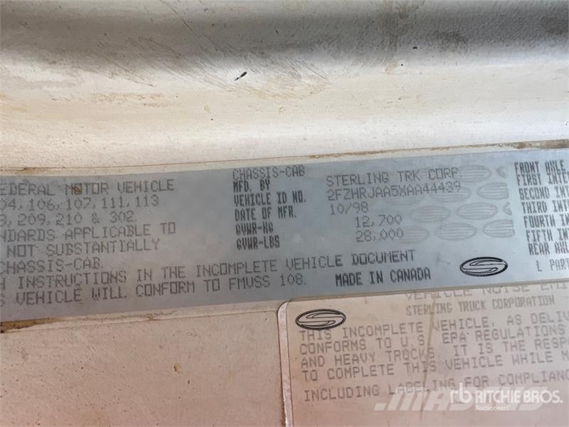 Sterling L7501 Kamioni za vodu