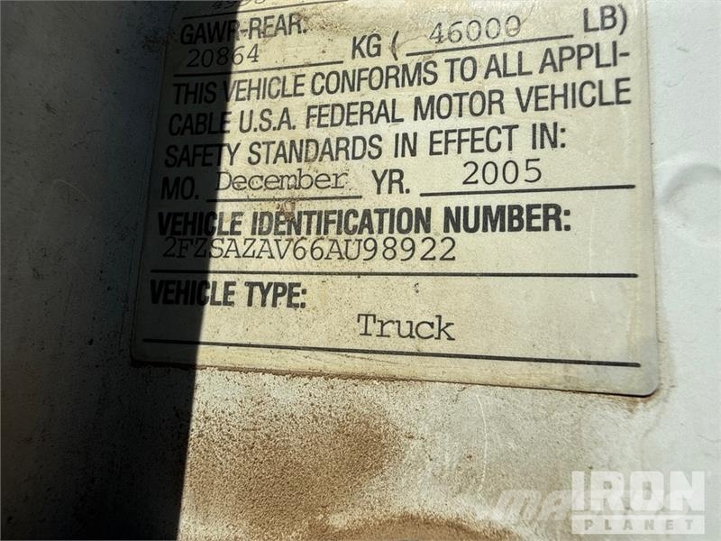 Sterling L9500 Tipper trucks