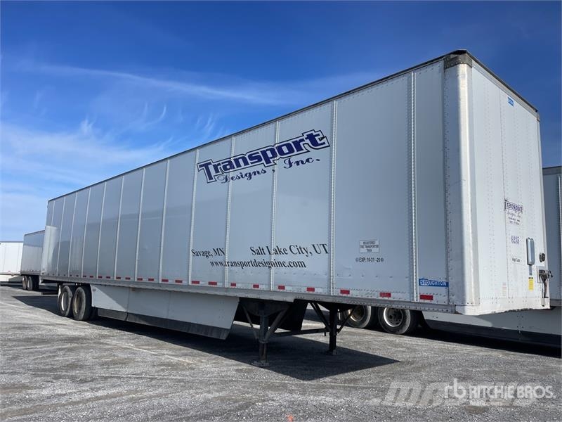 Stoughton 53 ft x 102 in T/A Van Trailer Furgons