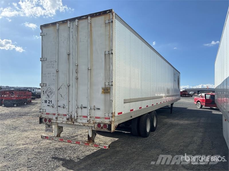 Stoughton 53 ft x 102 in T/A Van Trailer 박스 바디 트레일러
