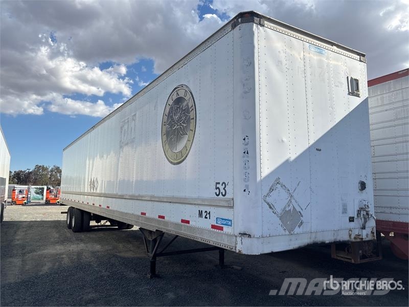 Stoughton 53 ft x 102 in T/A Van Trailer 박스 바디 트레일러