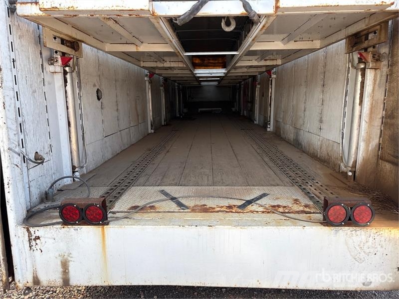 Stoughton ADFVW-535T-AR-18DF T/A 6 Car Enclosed Car Carrier  Araç nakil yari çekicileri