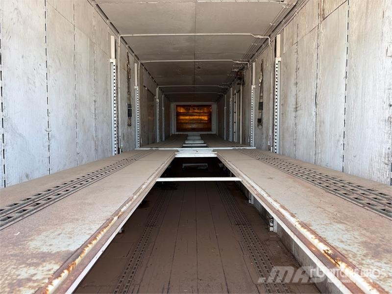 Stoughton ADFVW-535T-AR-18DF T/A 6 Car Enclosed Car Carrier  Araç nakil yari çekicileri