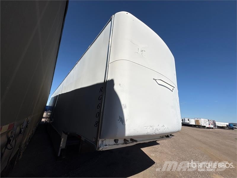 Stoughton T/A 3 Car Enclosed Car Carrier Trailer Araç nakil yari çekicileri