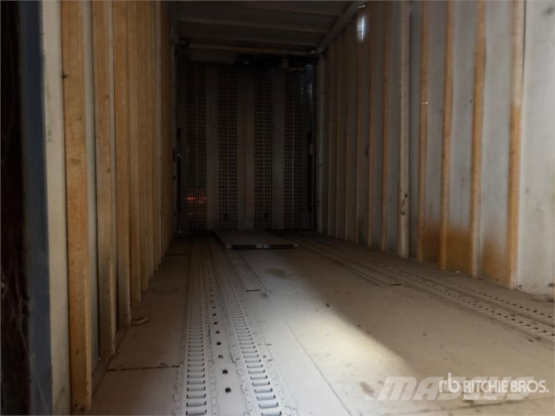 Stoughton T/A 3 Car Enclosed Car Carrier Trailer Araç nakil yari çekicileri