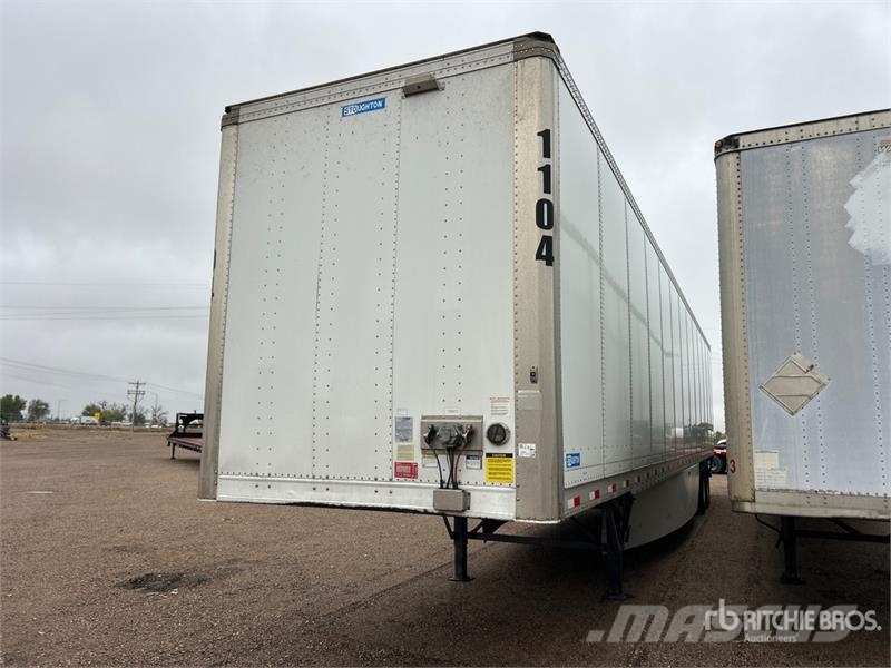 Stoughton ZGPVW-535T-S-C-AR 53 ft T/A Van Trailer Furgons