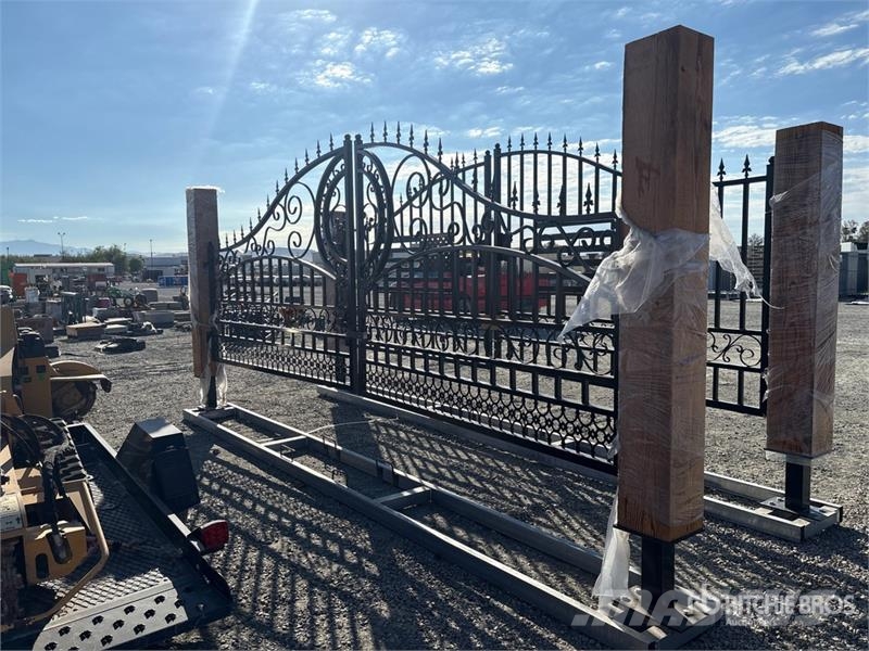 Suihe SH-ST-20EU-1 20 ft x 7 ft Wrought Iron Bi-Parting 其他農業機械