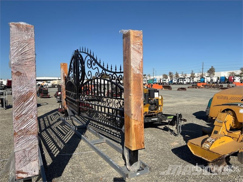 Suihe SH-ST-20EU-1 20 ft x 7 ft Wrought Iron Bi-Parting 其他農業機械