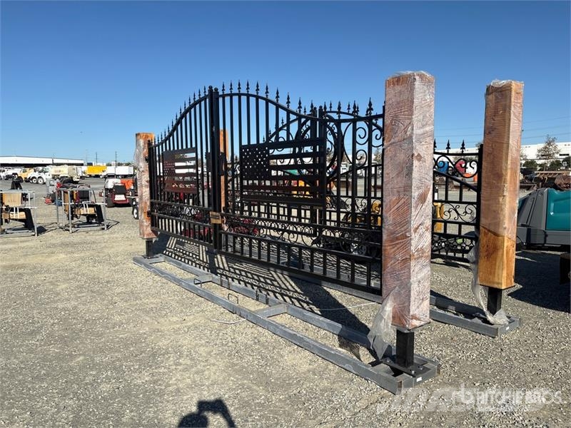 Suihe SH-ST-20EU-1 20 ft x 7 ft Wrought Iron Bi-Parting 其他農業機械