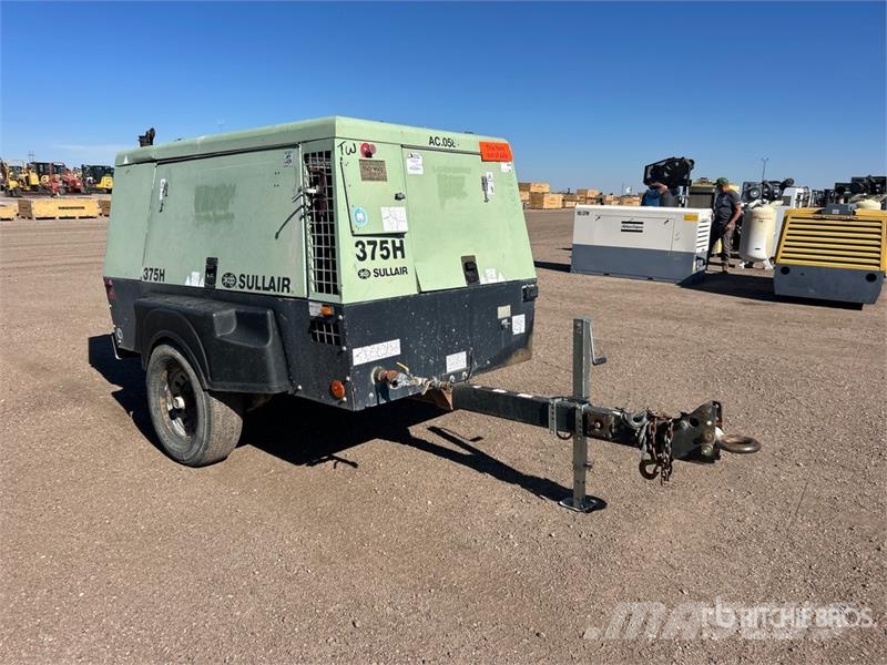 Sullair 375 CFM 375 cfm Mobile Air Compressor Compressors