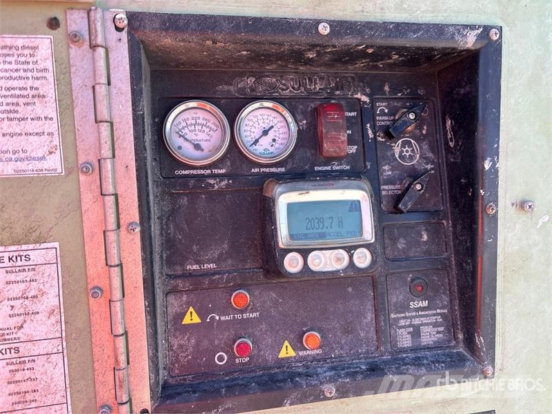 Sullair 375H DPQ JD3 375 cfm Mobile Air Compressor Компресори