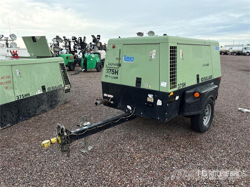 Sullair 375H DPQ JD3 375 cfm Mobile Air Compressor Compressores