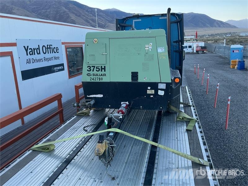 Sullair 375H DPQ JD3 375 cfm Mobile Air Compressor Kompresoriai