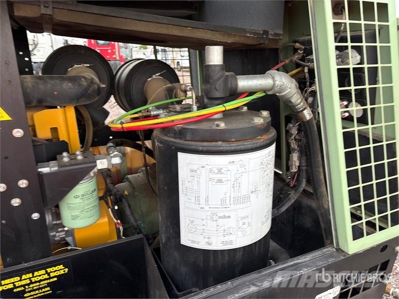 Sullair 375H DPQ JD3 375 cfm Mobile Air Compressor Compressores