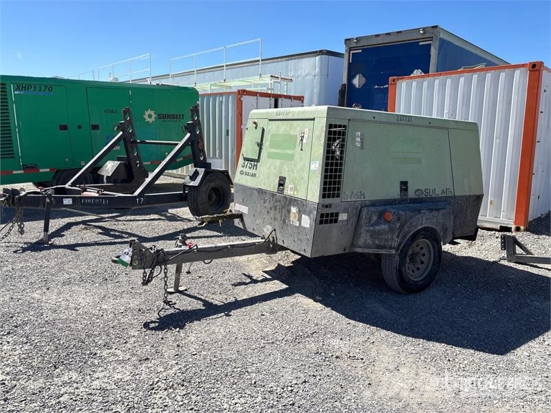 Sullair 375H DPQ JD3 375 cfm Mobile Air Compressor Компресори