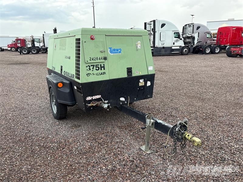 Sullair 375H DPQ JD3 375 cfm Mobile Air Compressor Compressores