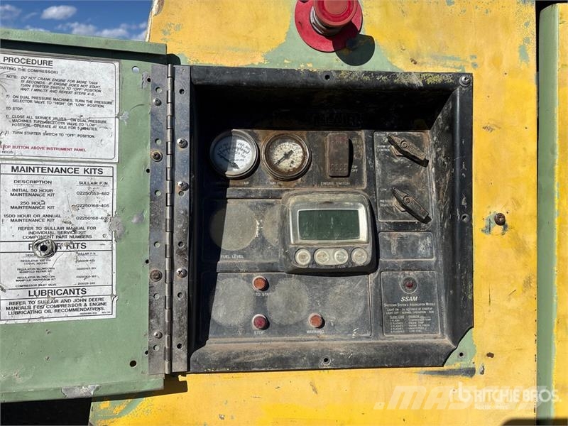 Sullair 425H 425 cfm Mobile Air Compressor مكابس