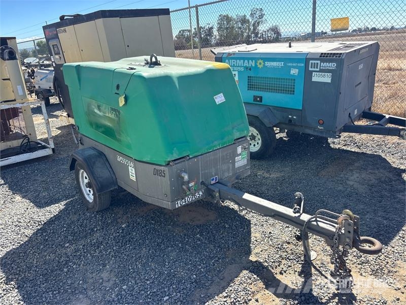 Sullivan D185PKRSB1 185 cfm Mobile Air Compressor (Inoperab Compressors