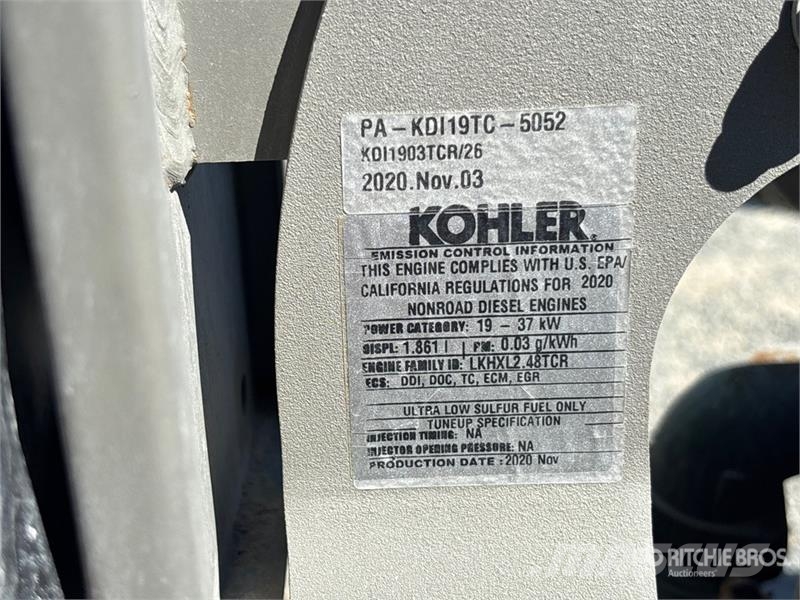 Sullivan D185PKRSB1 185 cfm Mobile Air Compressor (Inoperab Compressors
