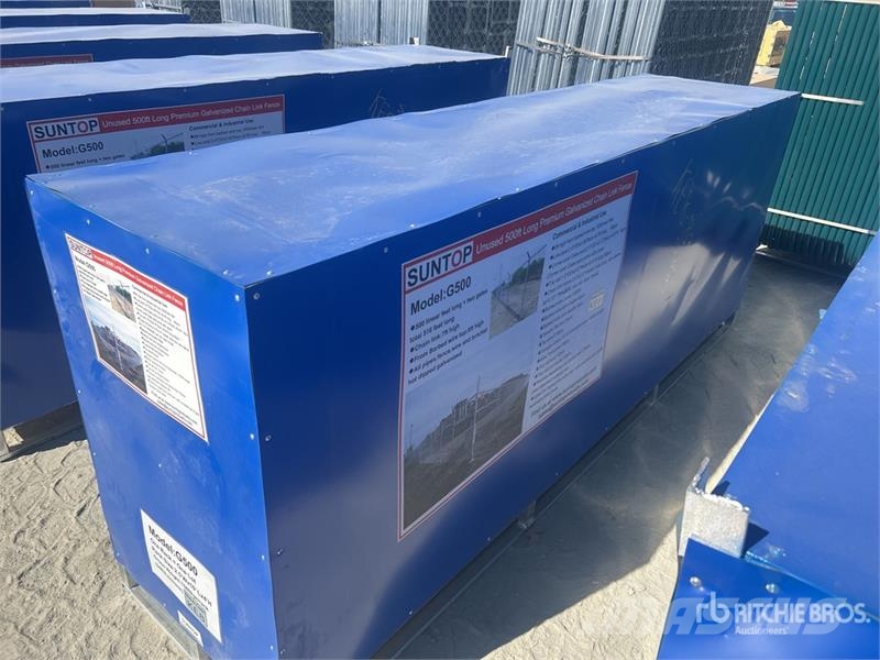 SUNTOP G500 500 ft x 7 ft Galvanized Chain Link Si Zäune und Zubehör