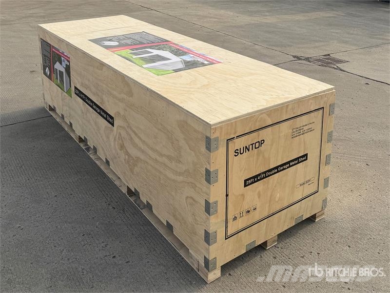  SUNTOP S2541 25 ft x 41 ft Double Garage Metal Sto Čelični okviri za građevine