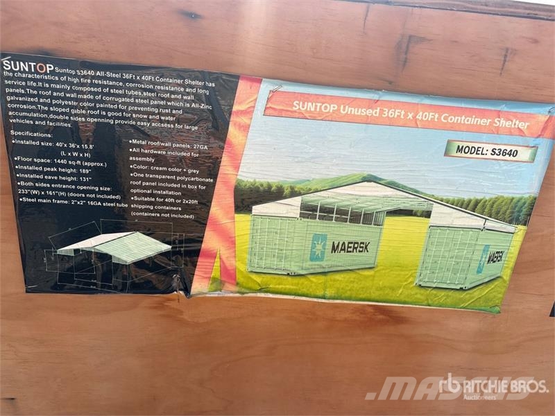  SUNTOP S3640 36 ft x 40 ft Container Shelter 其他