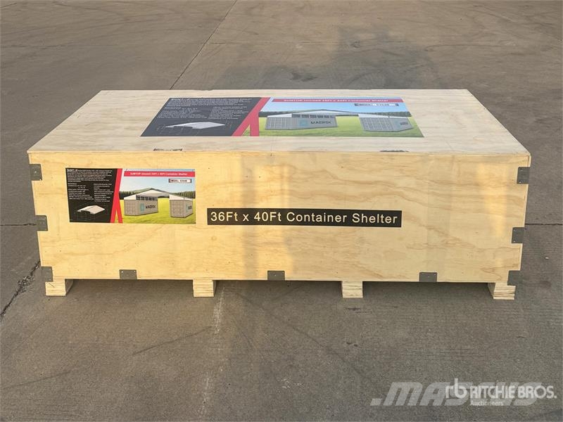 SUNTOP S3640 36 ft x 40 ft Container Shelter (Unus Строителство - Други