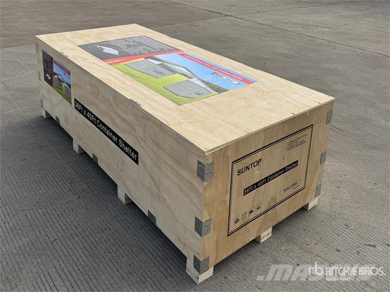 SUNTOP S3640 36 ft x 40 ft Container Shelter (Unus Строителство - Други