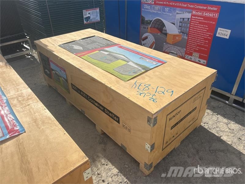 SUNTOP S3640 36 ft x 40 ft Container Shelter (Unus Строителство - Други
