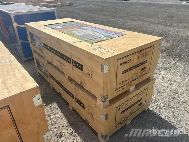  SUNTOP S4036 36 ft x 40 ft Enclosed Container Shel Строителство - Други