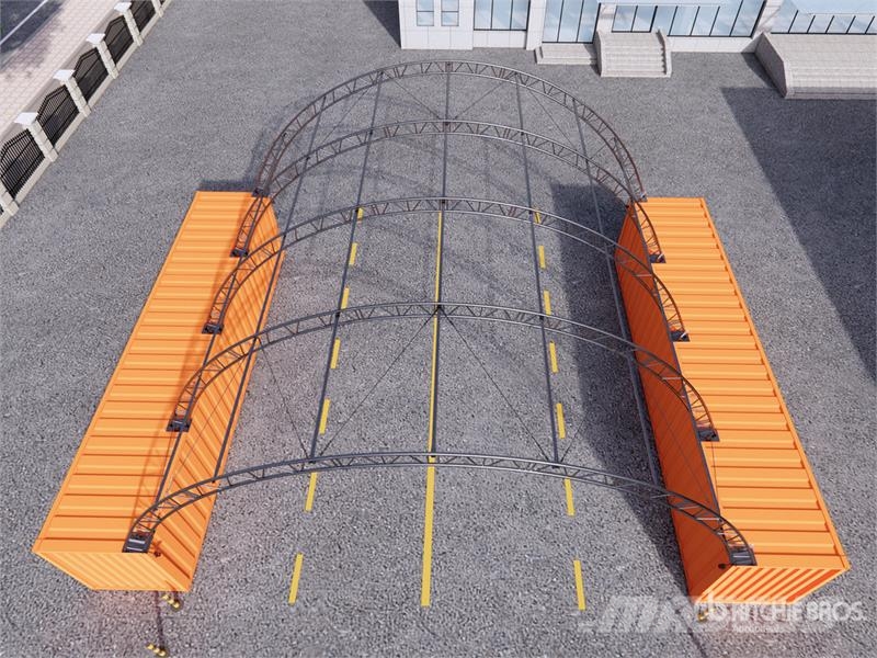 SUNTOP S404015 40 ft x 40 ft Dual Truss Container Строителство - Други