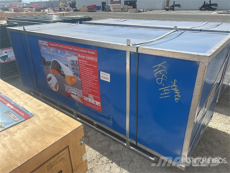 SUNTOP S404015 40 ft x 40 ft Dual Truss Container Строителство - Други