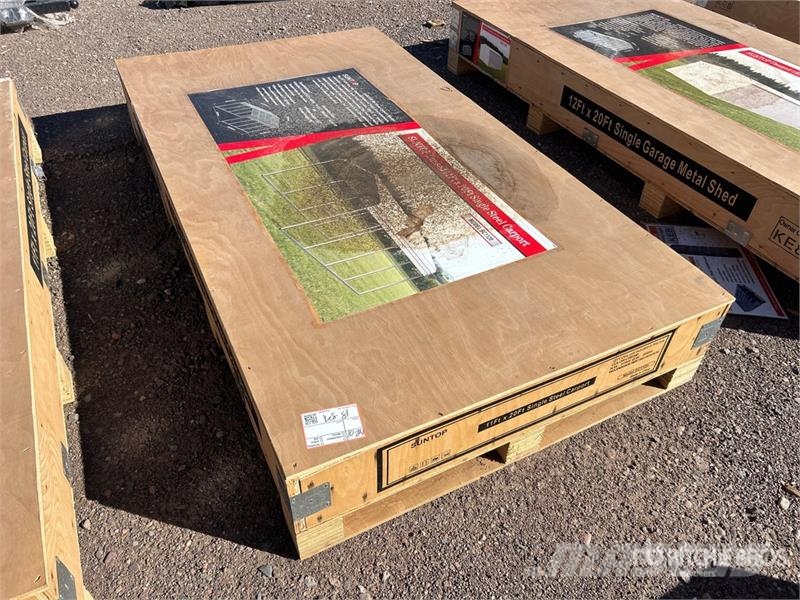 SUNTOP SC1120 11 ft x 20 ft Carport (Unused) Steel frame buildings