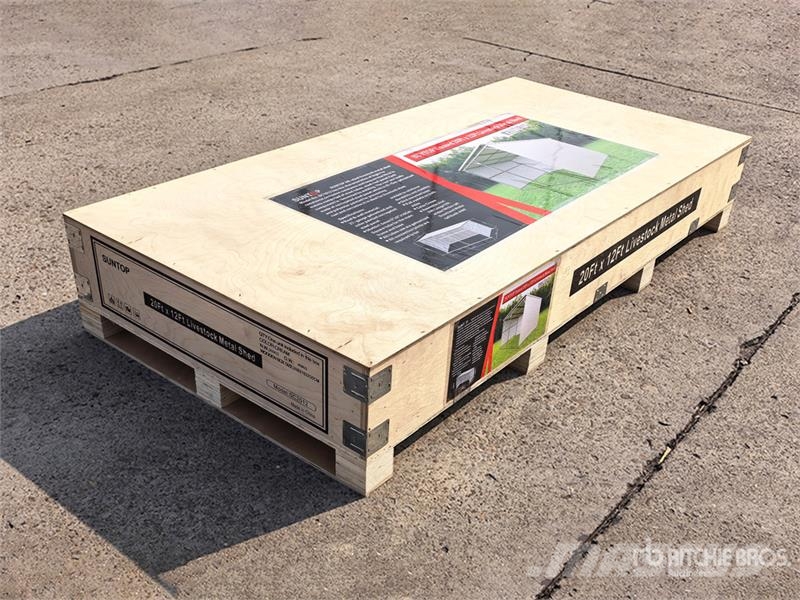  SUNTOP SC2012 20 ft x 12 ft Livestock Shelter (Unu Άλλα μηχανήματα κτηνοτροφίας και εξαρτήματα