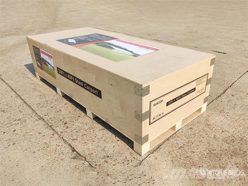  SUNTOP SC2040A 20 ft x 40 ft Carport (Unused) Čelični okviri za građevine